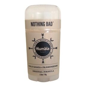 Humble Brands Palo Santo & Frankincense Natural Deodorant 2.5 oz New